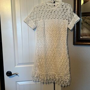 White sugar lips dress